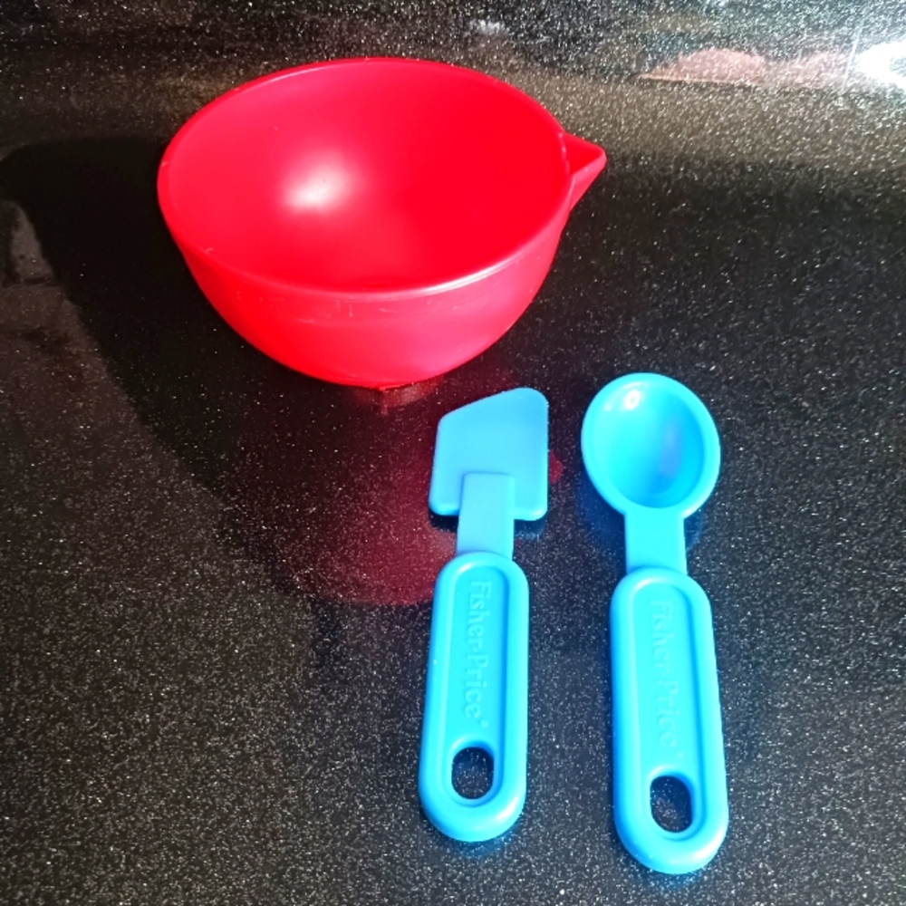 Vintage Fisher-Price Mixing Center Parts.
